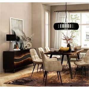 Doyle Rectangular Live Edge Dining Table